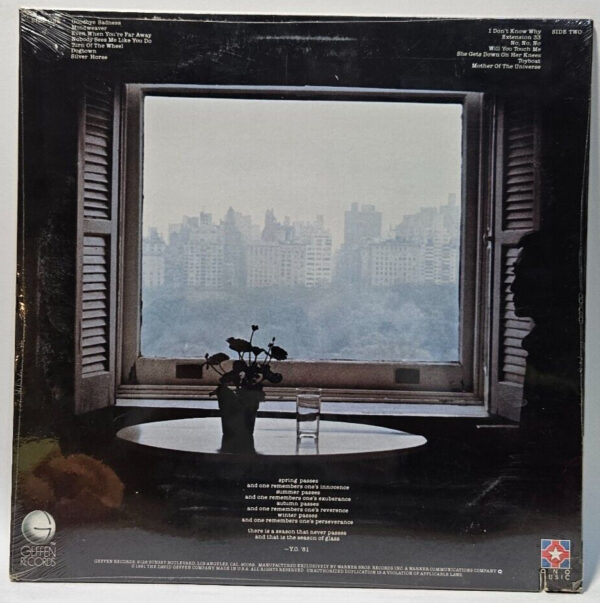 Yoko Ono - Season Of Glass - 1981 NEW WAVE ART ROCK - NOS SEALED - Image 2