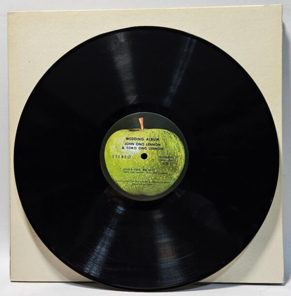 John And Yoko - Wedding Album 1969 Apple SMAX-3361 no box  - EX - Ultrasonic Cln - Image 3