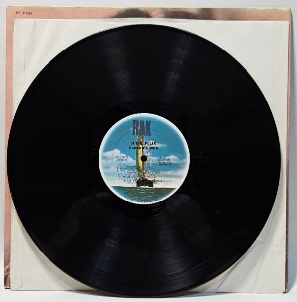 Julie Felix - Clotho's Web - 1972 PSYCH FOLK PROMO - EX - Ultrasonic Cleaned - Image 3