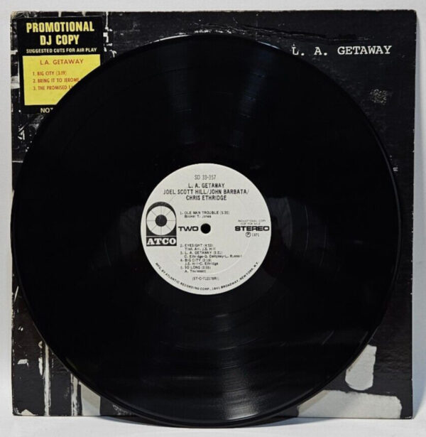 Joel Scott Hill, John Barbata, Chris Ethridge ââ PROMO - EX - Ultrasonic Cln - Image 4