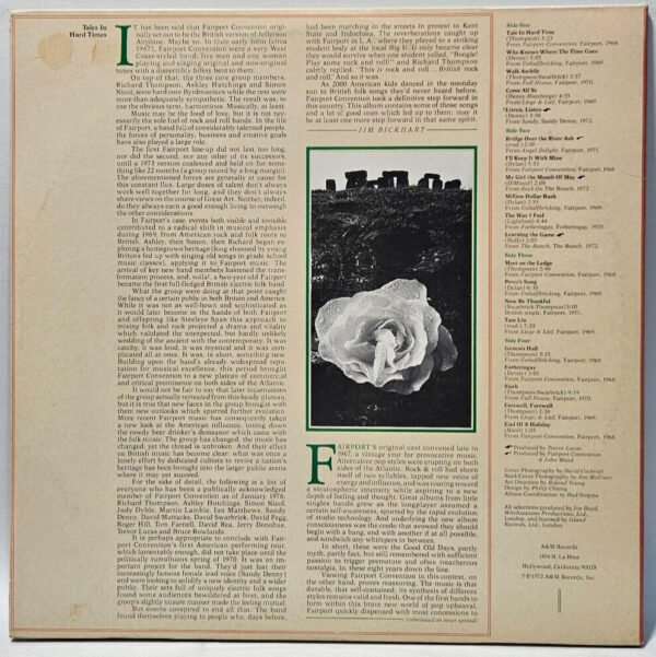 Fairport Convention - Fairport Chronicles - 1976 Folk Rock - EX - Ultrasonic Cln - Image 2