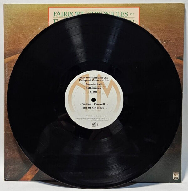 Fairport Convention - Fairport Chronicles - 1976 Folk Rock - EX - Ultrasonic Cln - Image 3