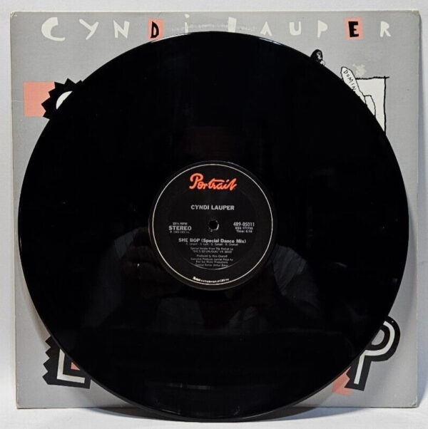 Cyndi Lauper - She Bop - 1984 NEW WAVE SYNTH-POP - EX - Ultrasonic Cleaned - Image 3