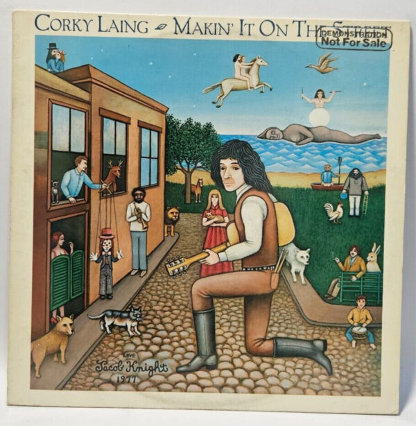 Corky Laing - Makin' It On The Street 1977 SOFT ROCK PROMO - EX - Ultrasonic Cln