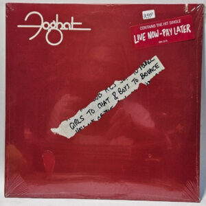 Foghat - Girls To Chat & Boys To Bounce - 1981 BLUES ROCK - CUTOUT NOS SEALED