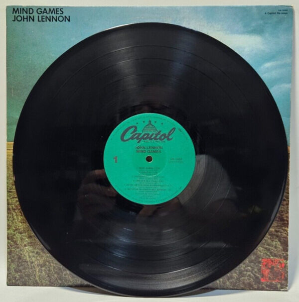 John Lennon - Mind Games 1980 CLASSIC ROCK - RE EX - Ultrasonic Cleaned - Image 3