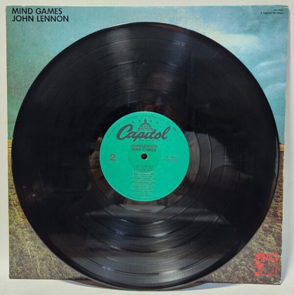 John Lennon - Mind Games 1980 CLASSIC ROCK - RE EX - Ultrasonic Cleaned - Image 4