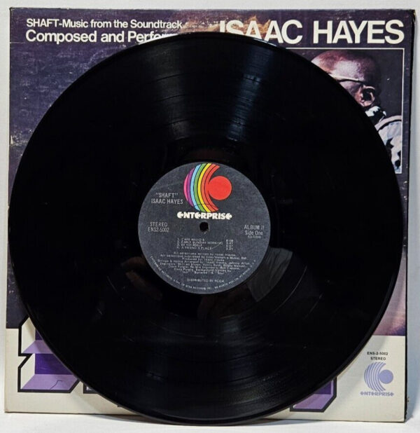 Isaac Hayes - Shaft - 1971 JAZZ/SOUL-JAZZ/FUNK - CLUB RE EX - Ultrasonic Cleaned - Image 3
