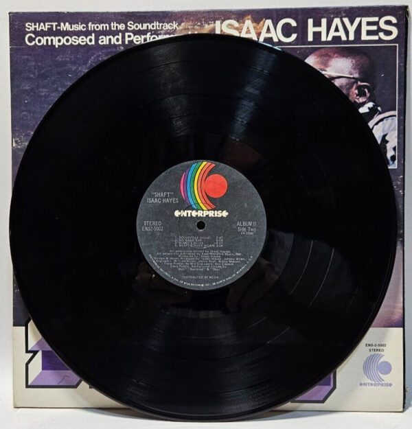 Isaac Hayes - Shaft - 1971 JAZZ/SOUL-JAZZ/FUNK - CLUB RE EX - Ultrasonic Cleaned - Image 4
