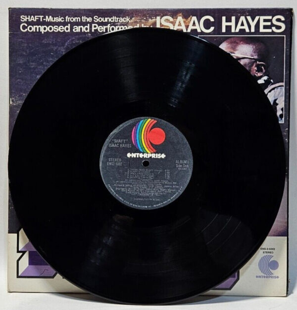 Isaac Hayes - Shaft - 1971 JAZZ/SOUL-JAZZ/FUNK - CLUB RE EX - Ultrasonic Cleaned - Image 5