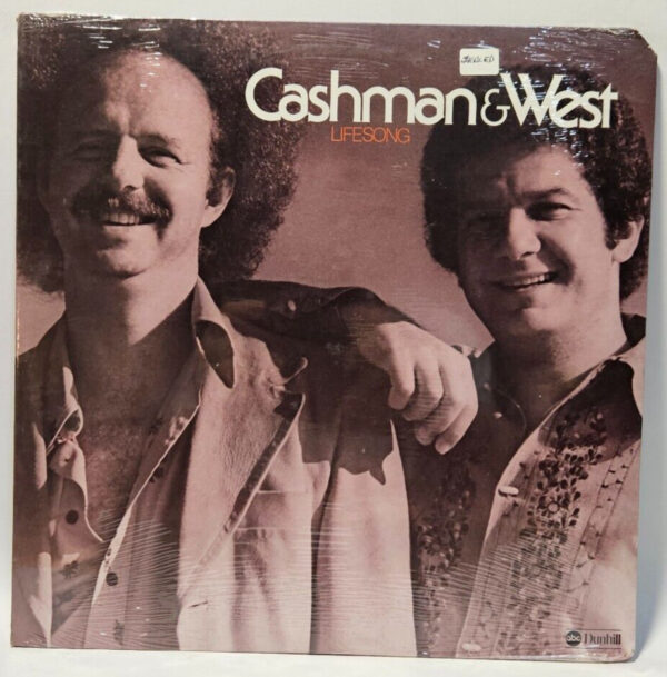 Cashman & West - Lifesong - 1974 SOFT ROCK - CUTOUT - NOS SEALED
