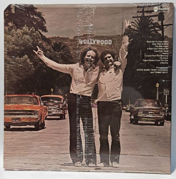 Cashman & West - Lifesong - 1974 SOFT ROCK - CUTOUT - NOS SEALED - Image 2