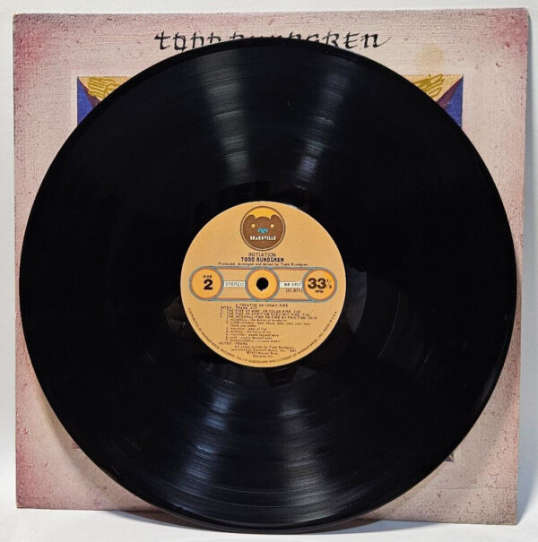 Todd Rundgren - Initiation - 1975 EXPERIMENTAL ROCK - EX - Ultrasonic Cleaned - Image 4