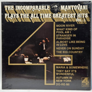 Mantovani & His Orchestra - All Time Greatest Hits, Vol 1 - 1973 JAZZ NOS SEALED