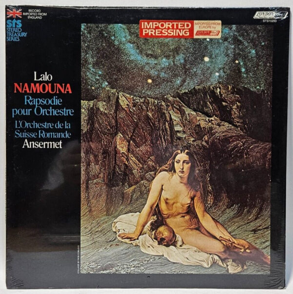 Lalo, Ansermet - Namouna; Rapsodie Pour Orchestre - 1976 Classical - NOS SEALED