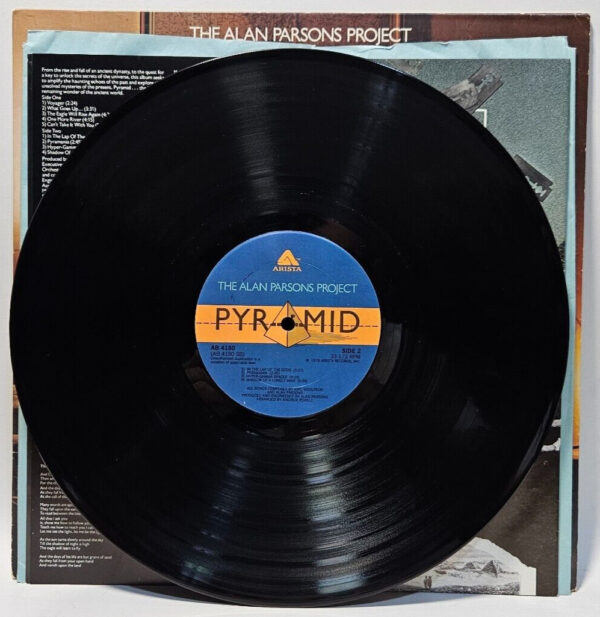The Alan Parsons Project - Pyramid - 1978 Prog Art Rock EX - Ultrasonic Cleaned - Image 4