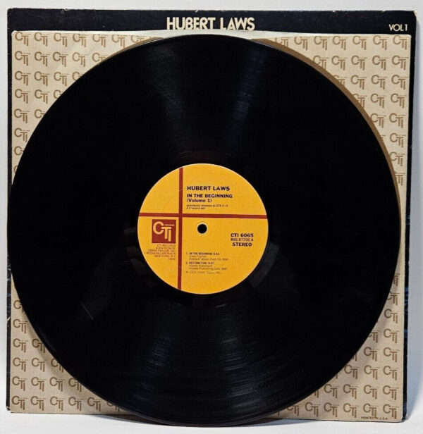 Hubert Laws - Then There Was Light (Vol 1) - 1974 MISPRINT - EX - Ultrasonic Cln - Image 3