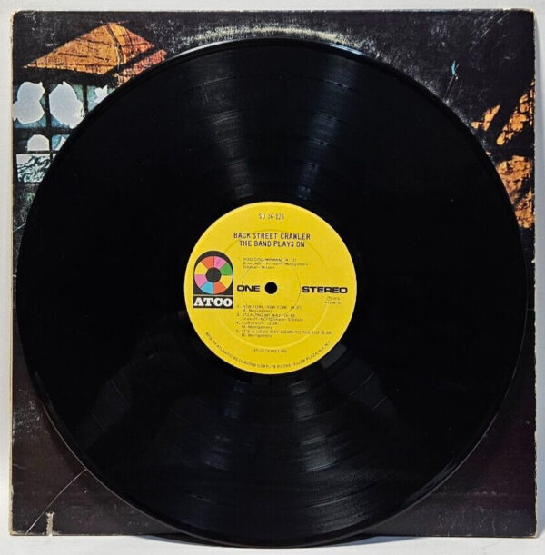 Back Street Crawler - The Band Plays On - 1975 HARD ROCK - EX - Ultrasonic Clean - Image 3
