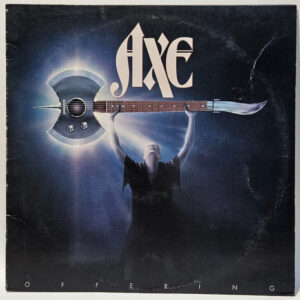 Axe - Offering - 1982 HARD ROCK - Allied Pressing - EX - Ultrasonic Cleaned