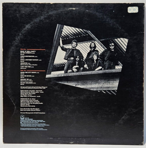 Axe - Offering - 1982 HARD ROCK - Allied Pressing - EX - Ultrasonic Cleaned - Image 2