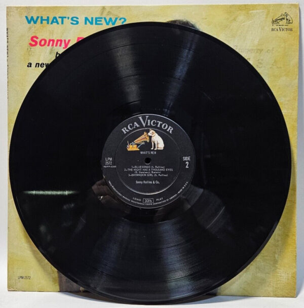 Sonny Rollins - What's New? - 1962 JAZZ MONO LPM 2572  - EX - Ultrasonic Cleaned - Image 4