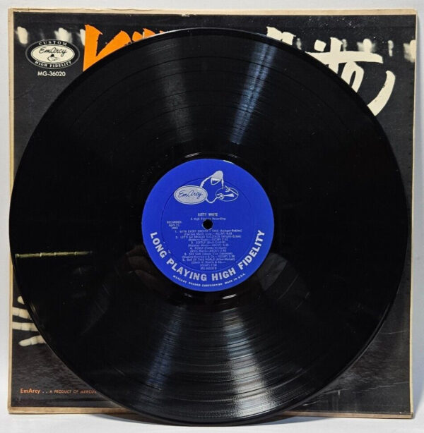 Kitty White - A New Voice In Jazz - 1955 JAZZ BOP - EX - Ultrasonic Cleaned - Image 4