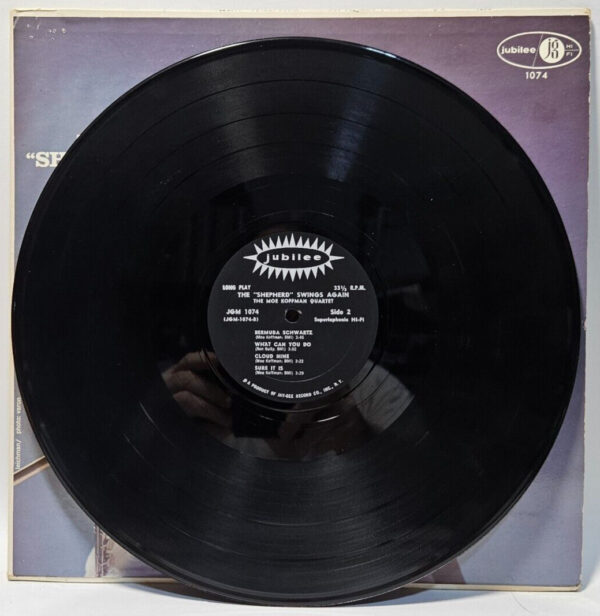 Moe Koffman Quartet - The Shepherd Swings Again - 1958 JAZZ EX - Ultrasonic Cln - Image 4