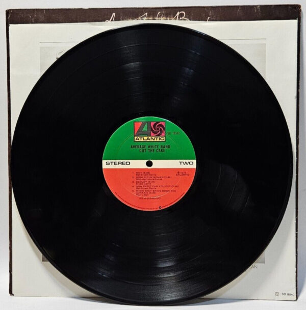 Average White Band - Cut The Cake - 1975 FUNK SOUL - EX - Ultrasonic Cleaned - Image 4