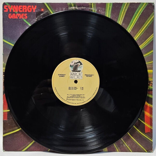 Synergy - Games - 1979 ELECTRONIC AMBIENT - EX - Ultrasonic Cleaned - Image 2