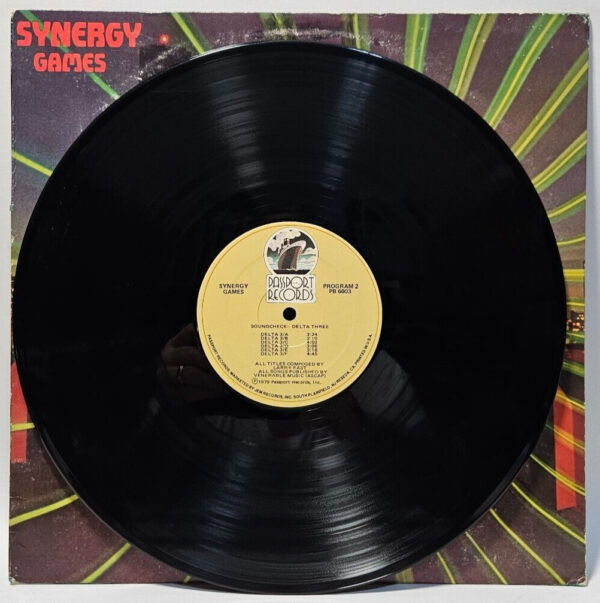 Synergy - Games - 1979 ELECTRONIC AMBIENT - EX - Ultrasonic Cleaned - Image 3