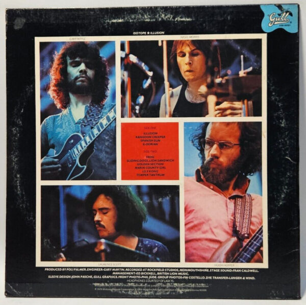 Isotope - Illusion - 1975 JAZZ FUSION - GULL GU6-402S1 - EX - Ultrasonic Cleaned - Image 2