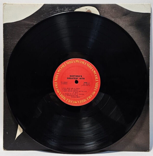 Santana - Santana's Greatest Hits - 1974 ROCK LATIN - EX - Ultrasonic Cleaned - Image 3