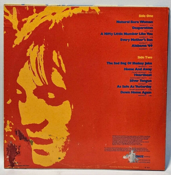 Humble Pie - Greatest Hits - 1977 BLUES ROCK - UK - EX - Ultrasonic Cleaned - Image 2