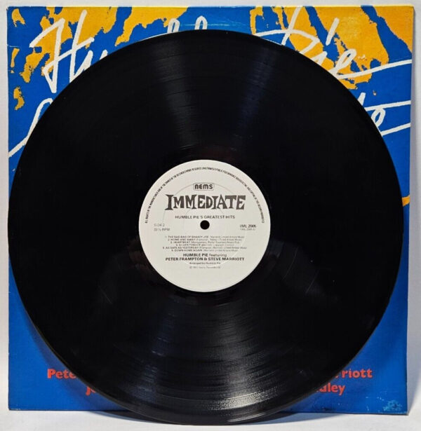 Humble Pie - Greatest Hits - 1977 BLUES ROCK - UK - EX - Ultrasonic Cleaned - Image 4