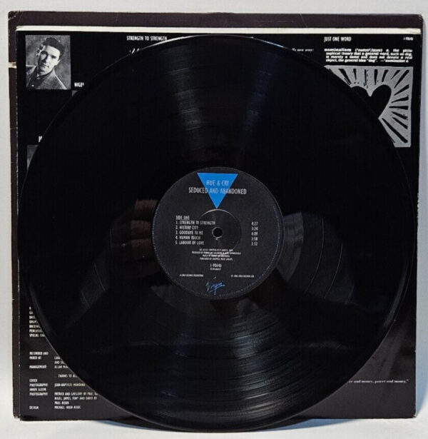 Hue And Cry - Seduced And Abandoned - 1987 JAZZ PROMO - EX - Ultrasonic Cleaned - Image 3