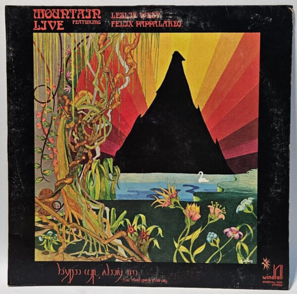 Mountain - Live : The Road Goes Ever On - 1972 BLUES ROCK - VG+ - Ultrasonic Cln