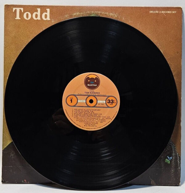 Todd Rundgren - Todd - 1974 PROG ROCK - EX - Ultrasonic Cleaned - Image 3