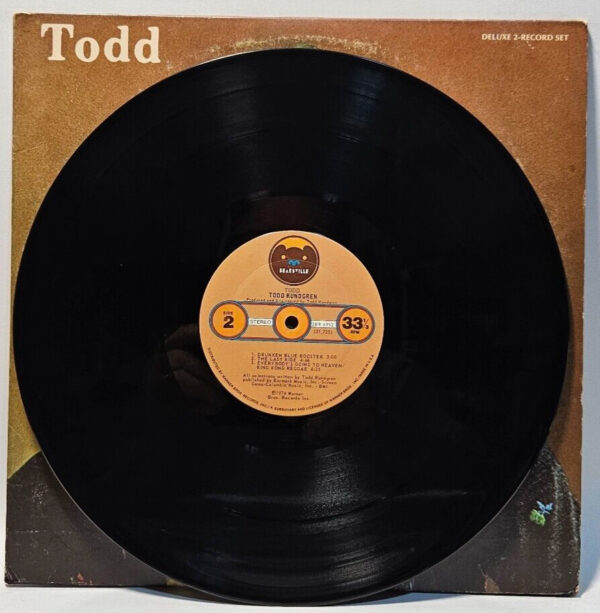 Todd Rundgren - Todd - 1974 PROG ROCK - EX - Ultrasonic Cleaned - Image 4