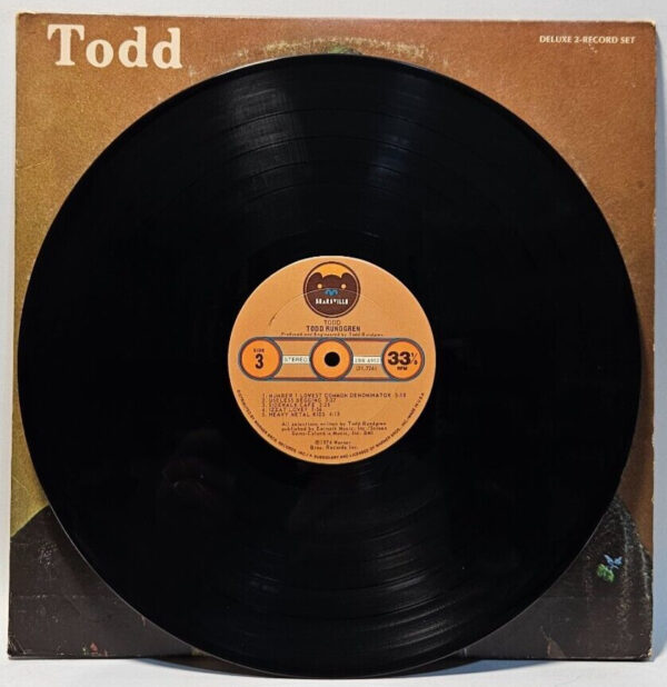 Todd Rundgren - Todd - 1974 PROG ROCK - EX - Ultrasonic Cleaned - Image 5