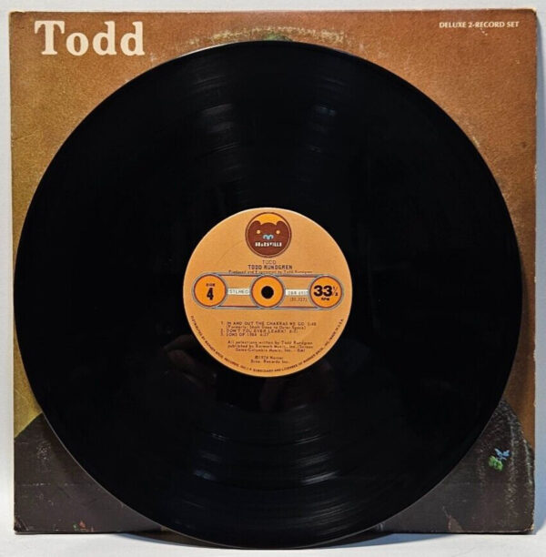 Todd Rundgren - Todd - 1974 PROG ROCK - EX - Ultrasonic Cleaned - Image 6
