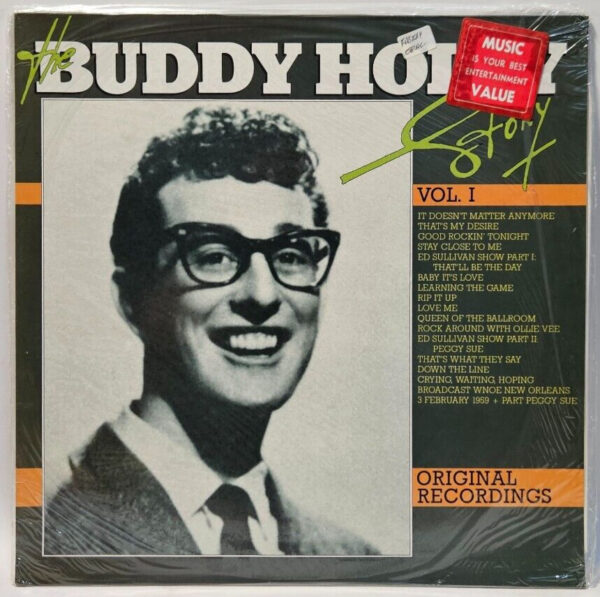 Buddy Holly â The Buddy Holly Story (Original Recordings) Vol. I - NOS SEALED