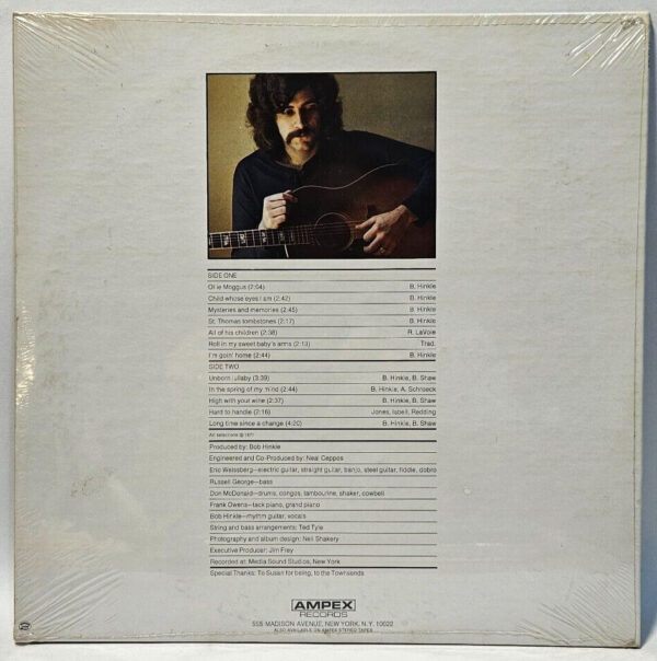 Bob Hinkle - Ollie Moggus - 1971 FOLK ROCK / COUNTRY ROCK - NOS SEALED - Image 2