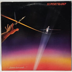 Supertramp - "...Famous Last Words..." - 1982 PROG POP - EX - Ultrasonic Cleaned