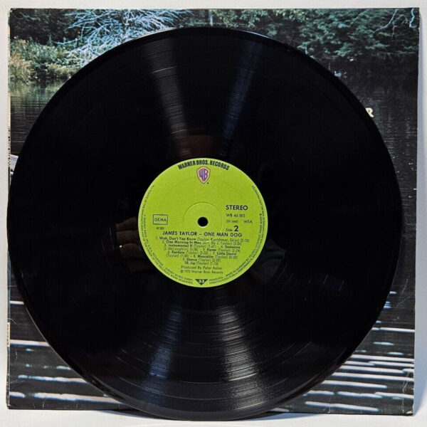 James Taylor - One Man Dog - 1973 FOLK ROCK - GERMANY - EX - Ultrasonic Cleaned - Image 4