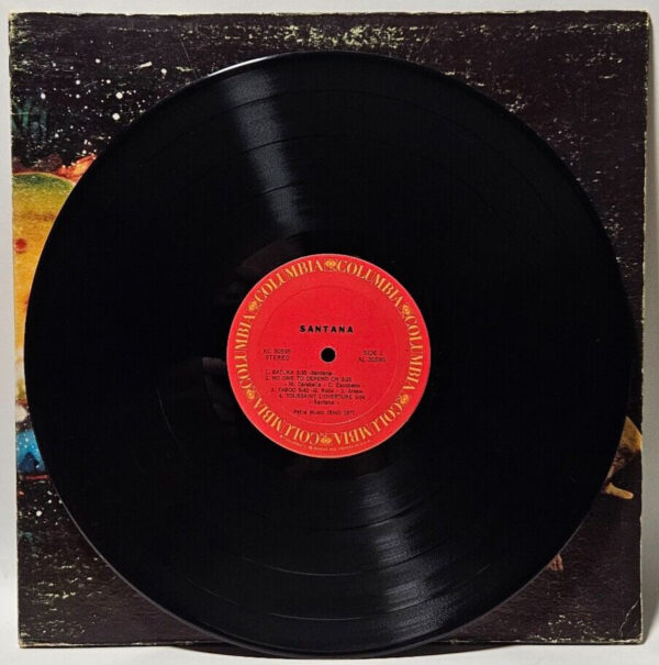 Santana - 1971 LATIN PSYCH ROCK - GF - SUPER NICE EX - Ultrasonic Cleaned - Image 3