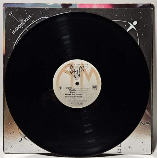 Styx - Cornerstone - 1979 PROG / HARD ROCK - EX - Ultrasonic Cleaned - Image 3