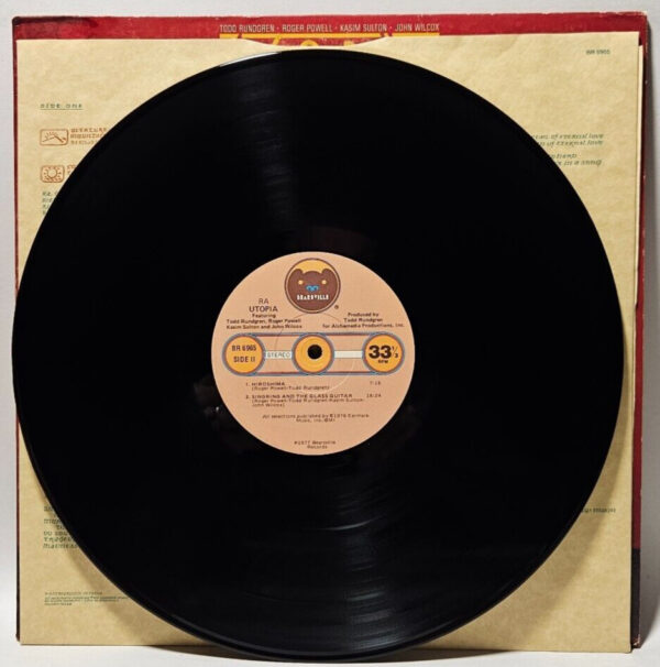Utopia - Ra - 1977 PROG ROCK - EX - Ultrasonic Cleaned - Image 4