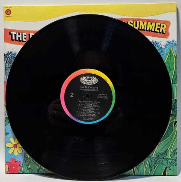 Beach Boys - Endless Summer - 1986 SURF ROCK - RE EX - Ultrasonic Cleaned - Image 3