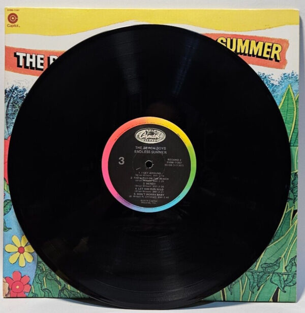 Beach Boys - Endless Summer - 1986 SURF ROCK - RE EX - Ultrasonic Cleaned - Image 4