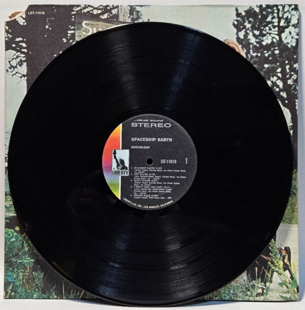 Sugarloaf - Spaceship Earth - 1971 PROG ROCK - CUTOUT - EX - Ultrasonic Cleaned - Image 3